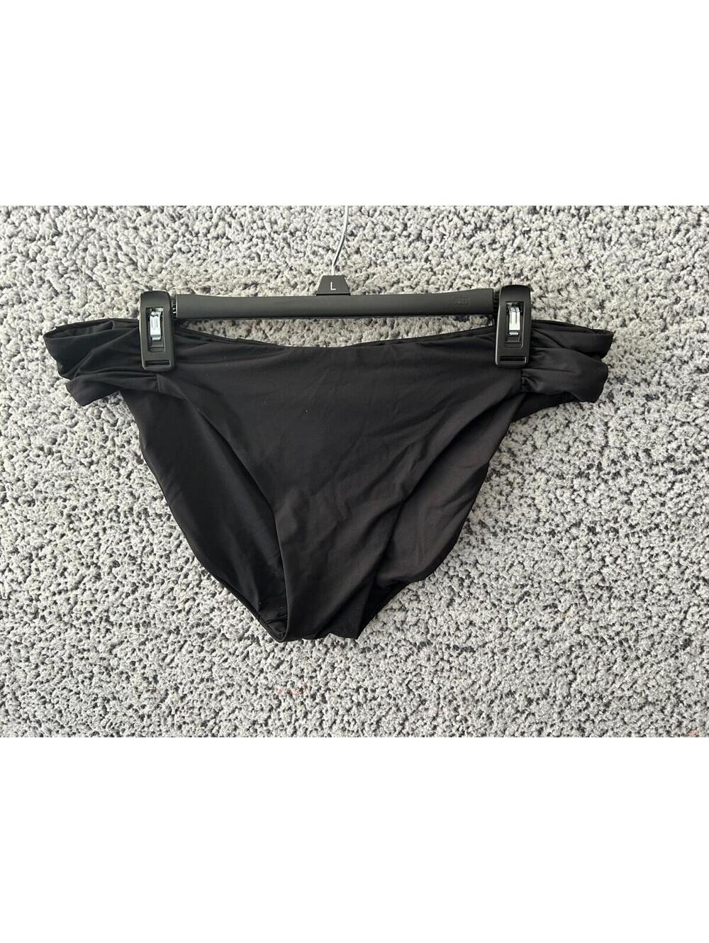 Becca Color Code American Brief Bikini Bottom Black XL NWT